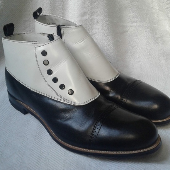 stacy adams white boots